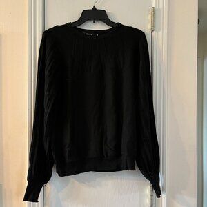 Black Zesica Crewneck
